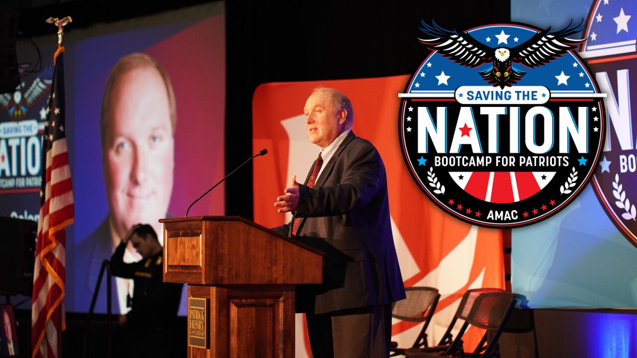 CEO & Editor-In-Chief of Just the News John Solomon at AMAC's Bootcamp for Patriots 2025!