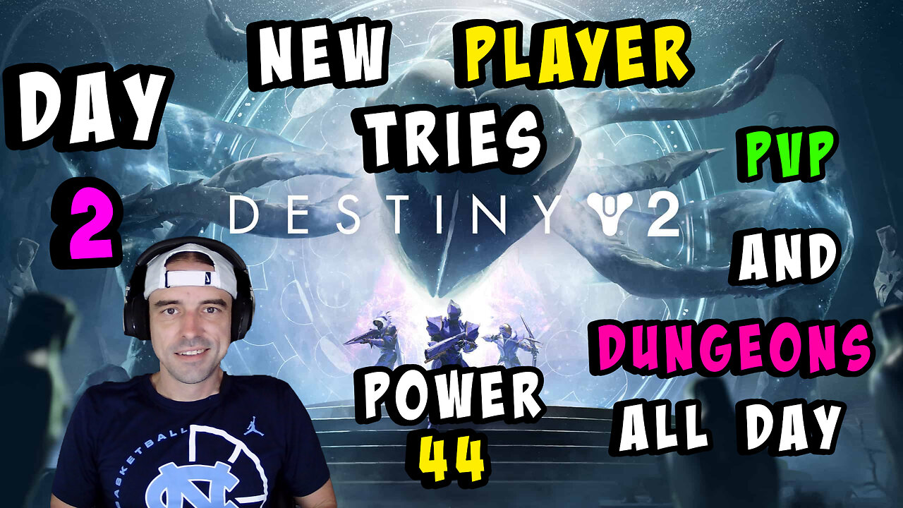 🔴LIVE - DAY 2 - NEW PLAYER TRIES DESTINY 2 - PVP AND POWER GRINDING ALL DAY - ADVICE WELCOME!