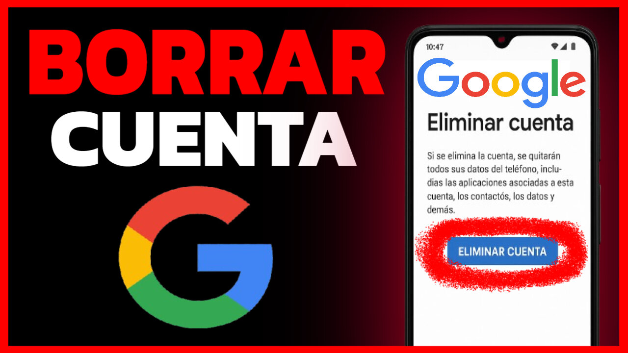 Como eliminar cuenta de Google en 2025