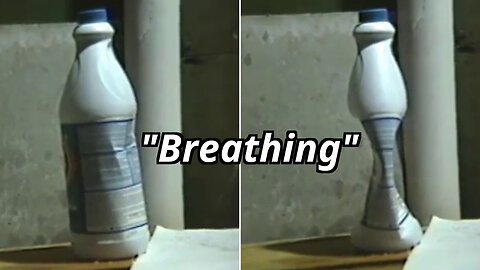 Hutchison Effect: Clorox Bottle Compresses and Decompresses