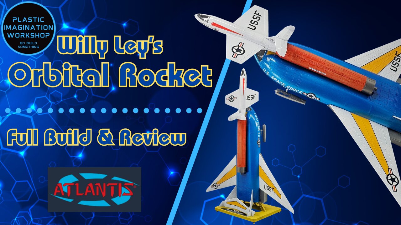 Willy Ley's Orbital Rocket - full build and review - Atlantis Models