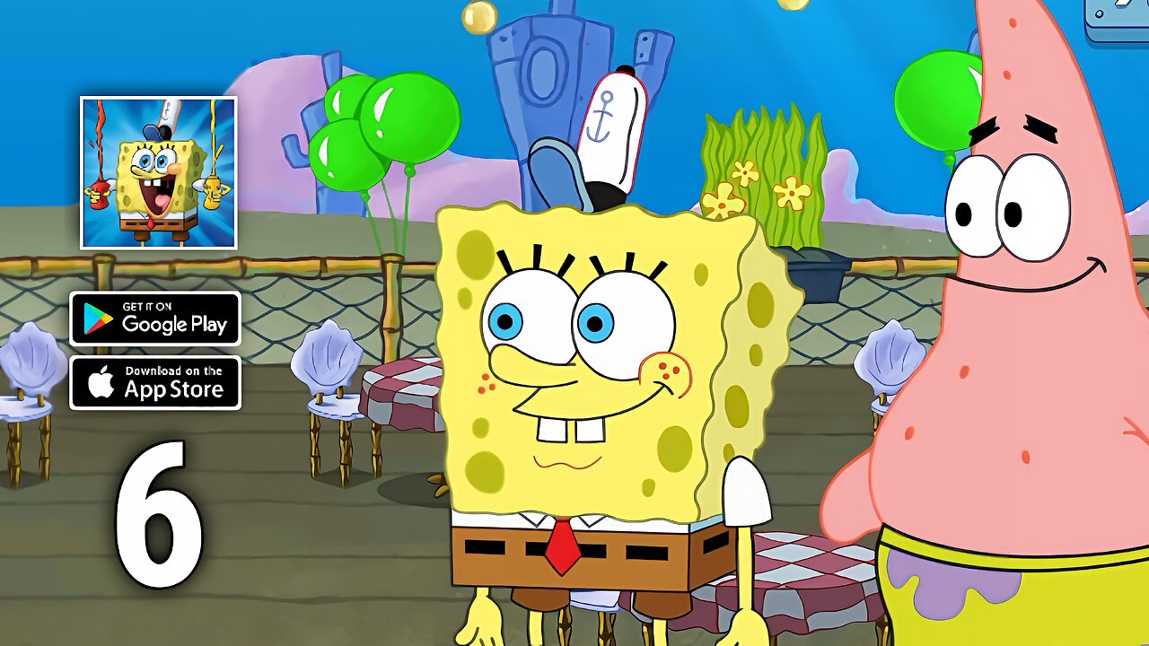 SpongeBob - Krusty Cook Off Gameplay Walkthrough Part 6 (iOS, Android) | SpongeBob