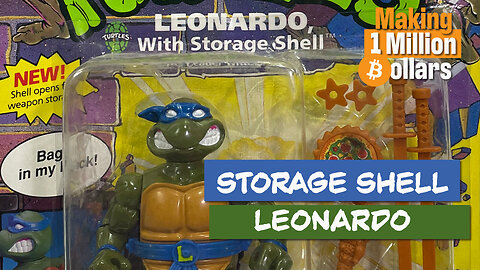 TMNT Storage Shell Leonardo | Making A Million Dollars Ep103