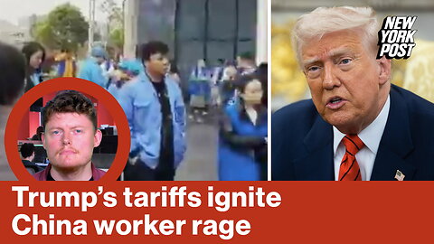 Trump's tariffs ignite China worker rage | Reporter Replay