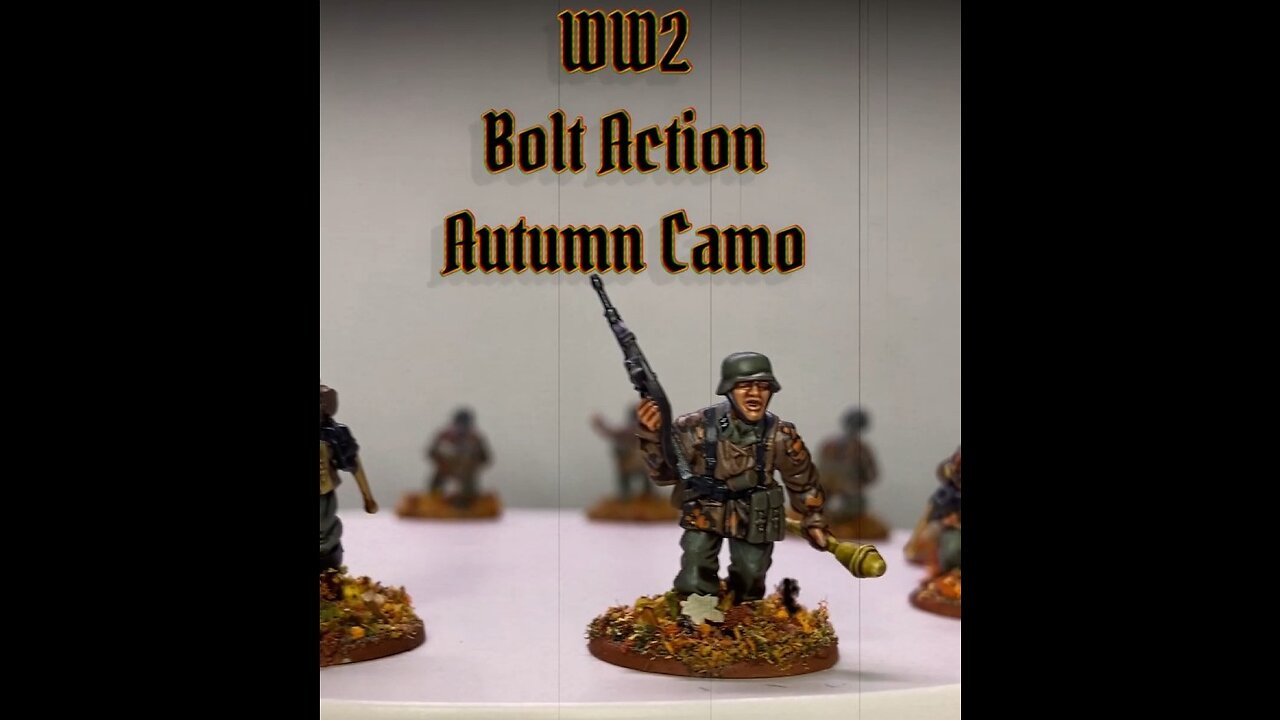 WW2 Bolt Action German unit