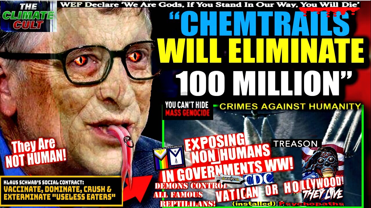 DoD Scientist: Bill Gates' Chemtrails Program Designed to Kill '100 Million Americans' by 2050
