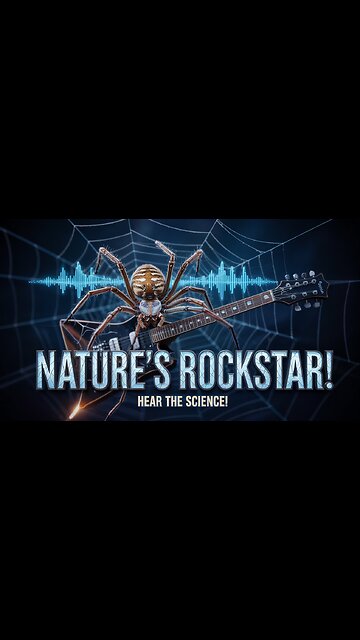 How Spiders ‘Tune’ Their Webs Like Guitar Strings