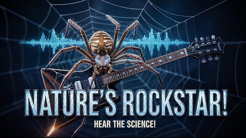 How Spiders ‘Tune’ Their Webs Like Guitar Strings