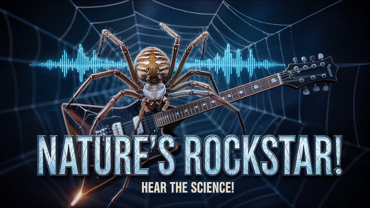How Spiders ‘Tune’ Their Webs Like Guitar Strings