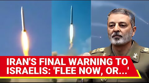 Iran Triggers APOCALYPSE In Israel: Army Chief's Ultimatum To Tel Aviv After 10th Missile Firestorm