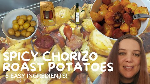 Spicy Chorizo Roasted Potatoes | 5-Ingredient Winter Warmer Recipe 🍠🔥| Comfort Food | South Africa