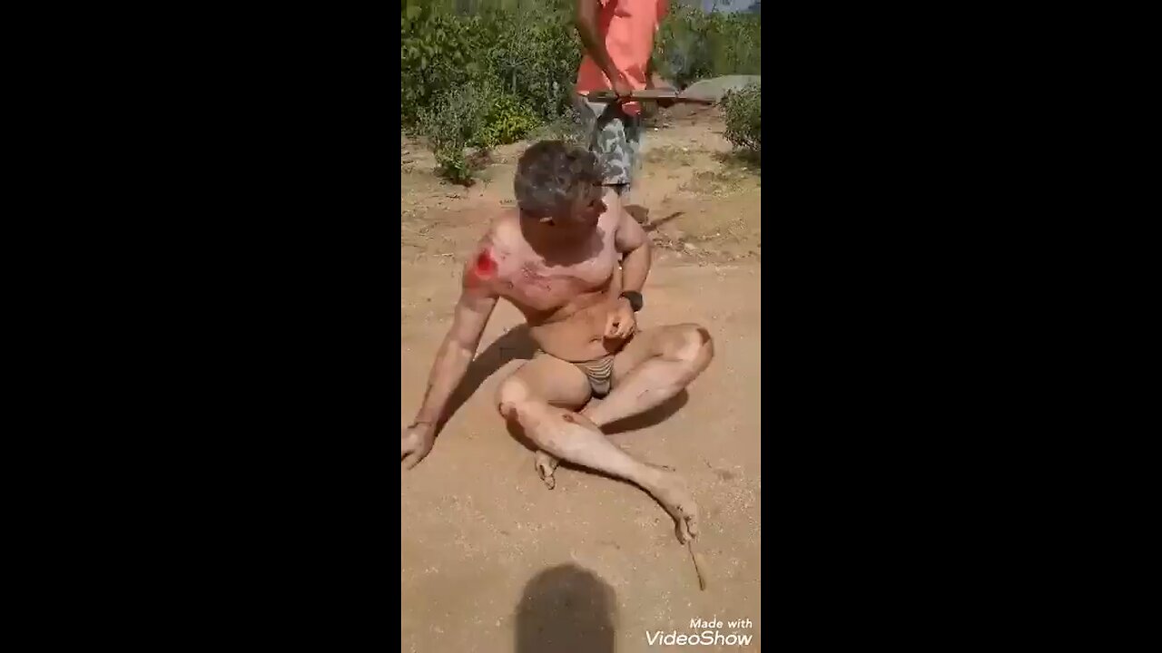 This is what blacks do to whites in South Africa.