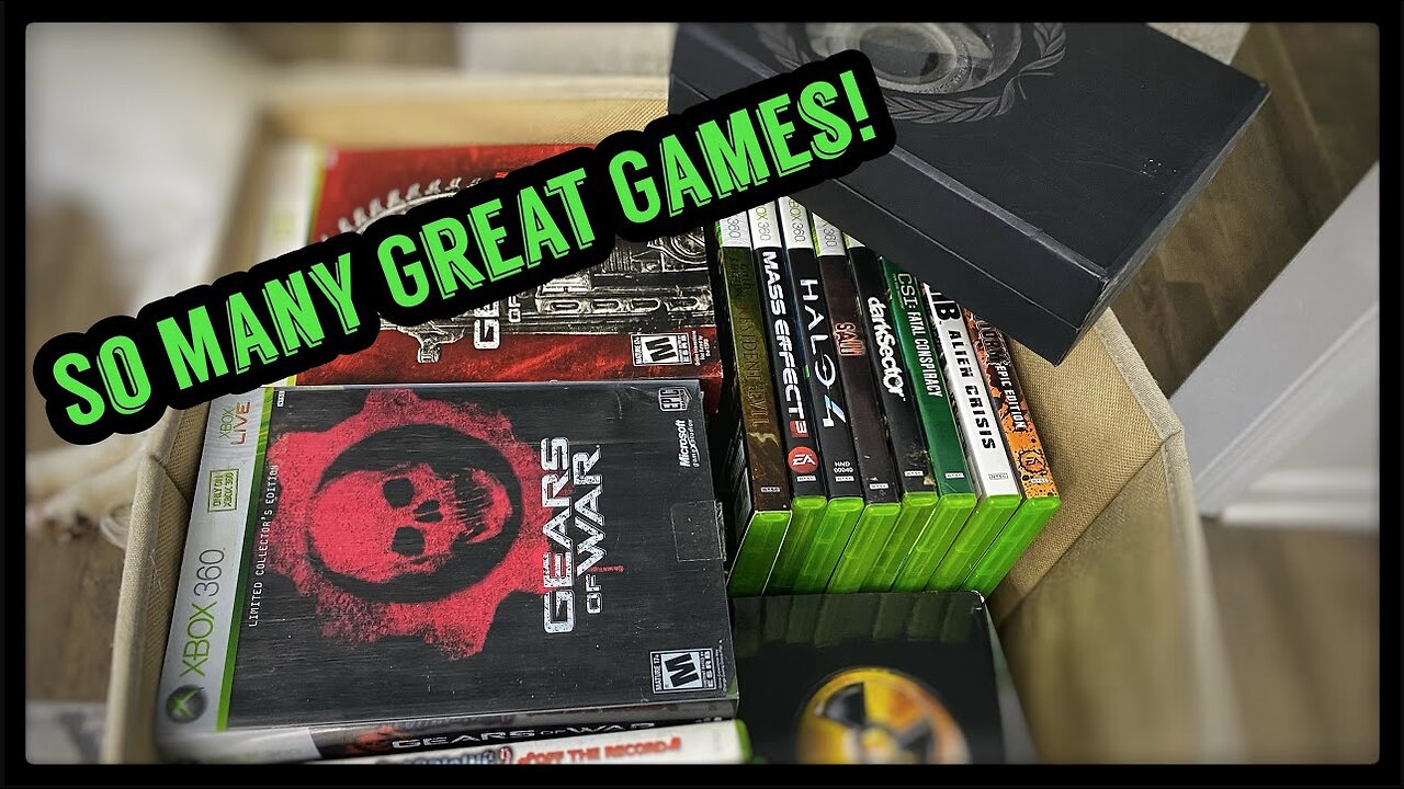 Grails Gone Wild! Collecting 360 Xbox 360 Games
