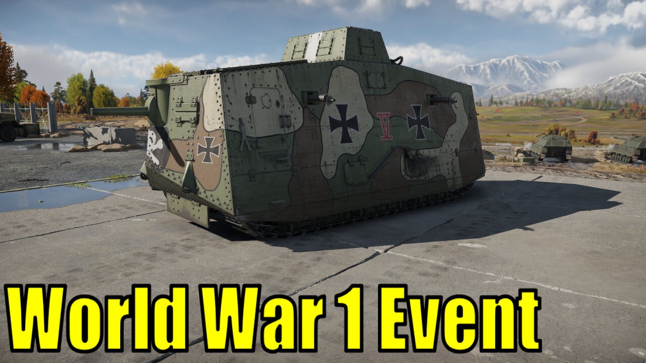 War Thunder's "The Great War" Event: My First Impressions of World War I Tanks