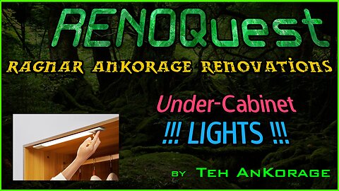 Under-Cabinet Lighting To Brighten Things Up! #DIY #HomeImprovement