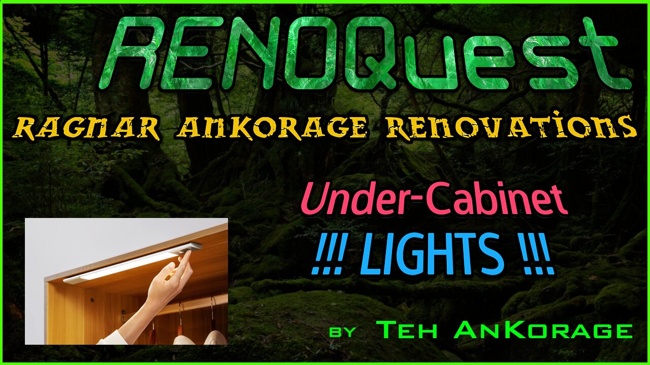 Under-Cabinet Lighting To Brighten Things Up! #DIY #HomeImprovement