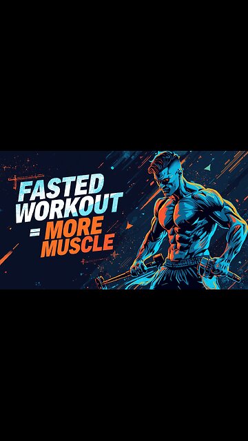 How FASTED Workouts Build MORE Muscle Than You Think 💪🔥