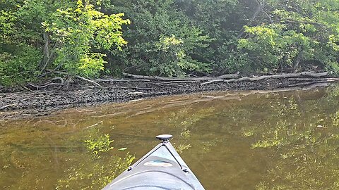 kayak fishing rock bass