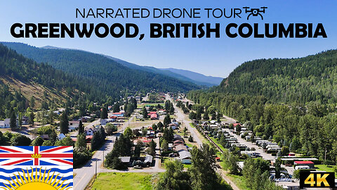 🏔️ Greenwood, British Columbia ✈️ 4K Drone
