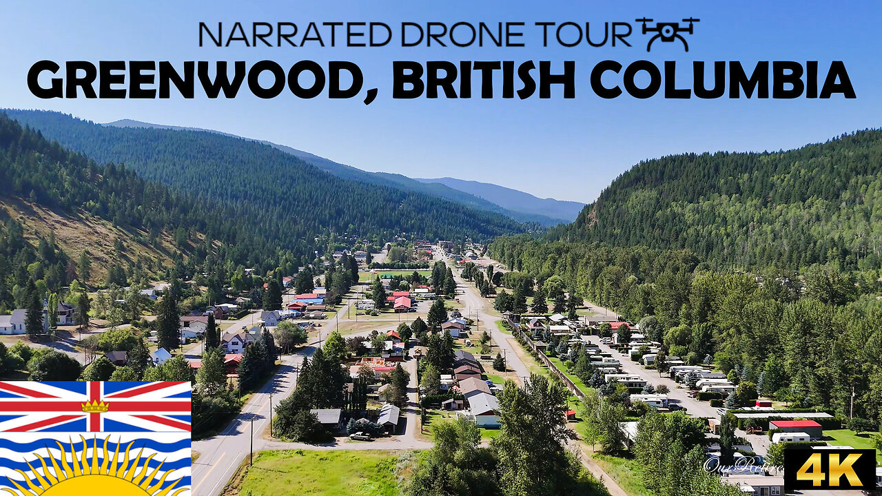 🏔️ Greenwood, British Columbia ✈️ 4K Drone