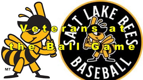 Veterans at the Salt Lake Bees Baseball Game
