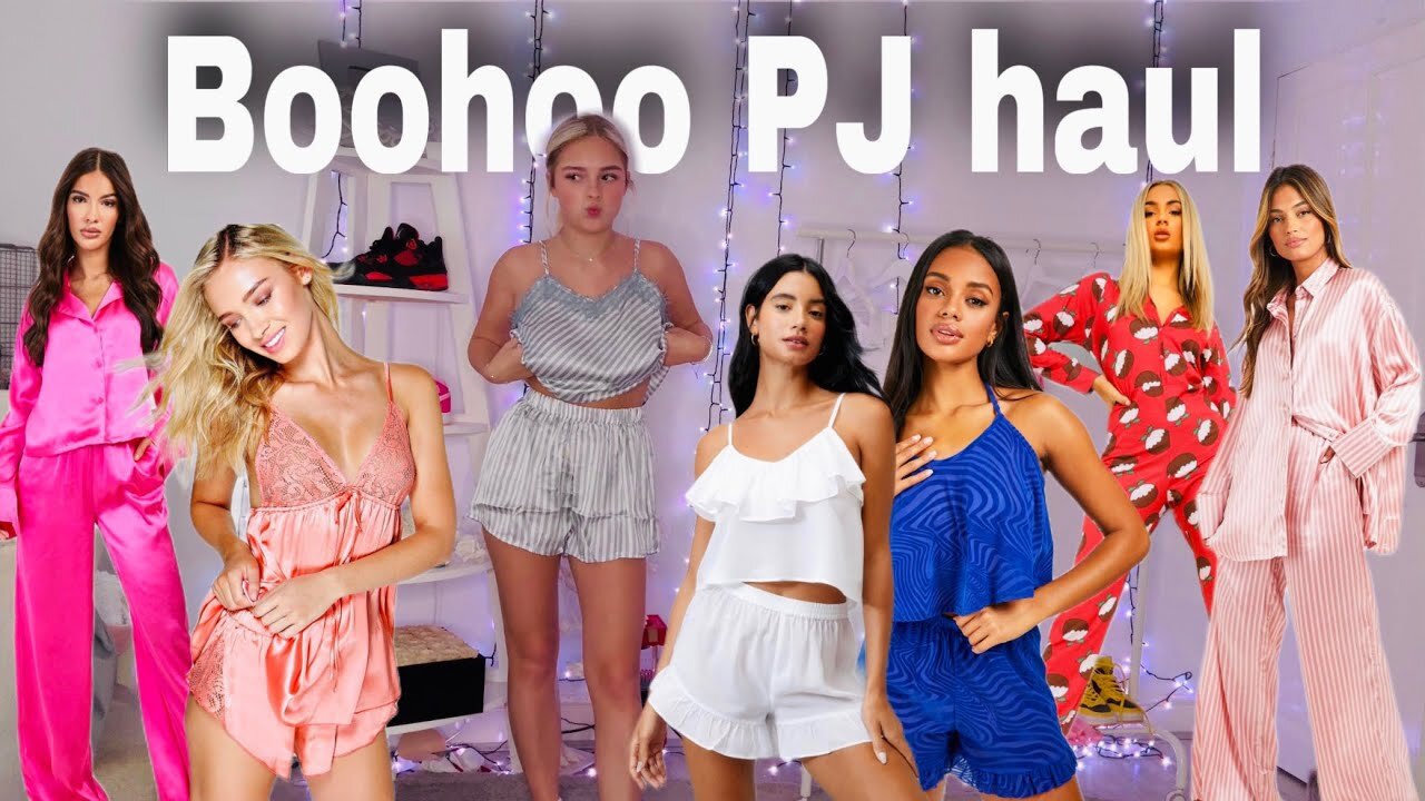 Brooke Marsden | Marsden it | beautybrooke | Boohoo pjs haul | ☁️ 💤