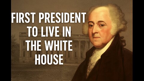 First President in the White House