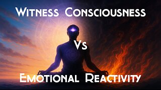 Witness Consciousness Vs Emotional Reactivity