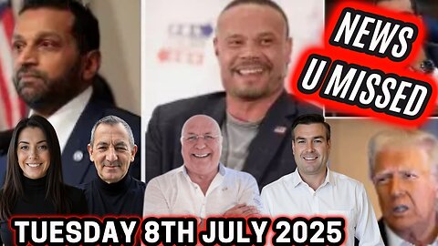 CHARLIE WARD DAILY NEWS WITH CHARLIE WARD, PAUL BROOKER & WARREN THORNTON TUESDAY 8TH JULY 2025