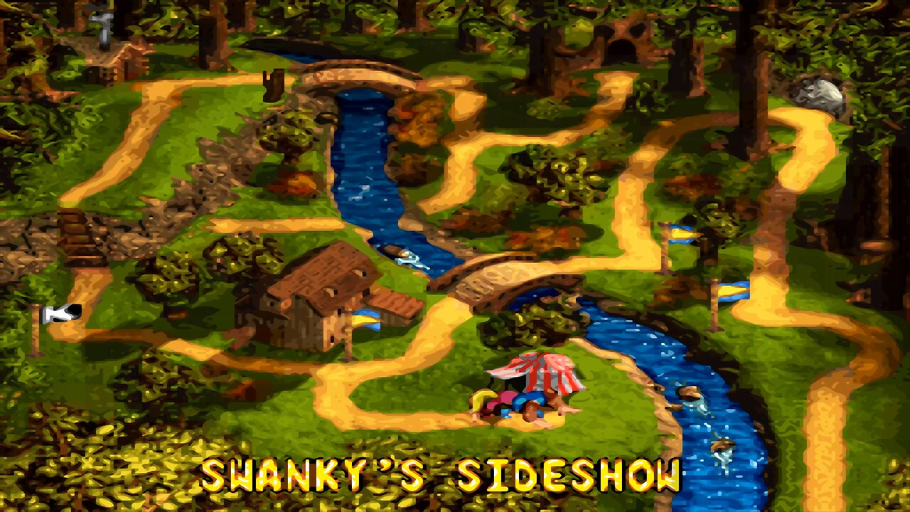 D.K.C. 3™ : DIXIE KONG'S Double Trouble! / ACT #2. KREMWOOD FOREST / A2#. SWANKY'S SIDE SHOW