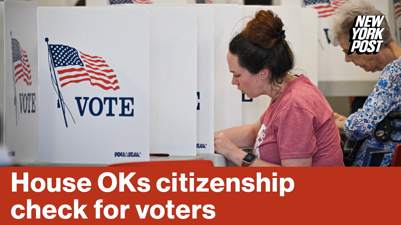 House OKs citizenship check for voters | Reporter Replay
