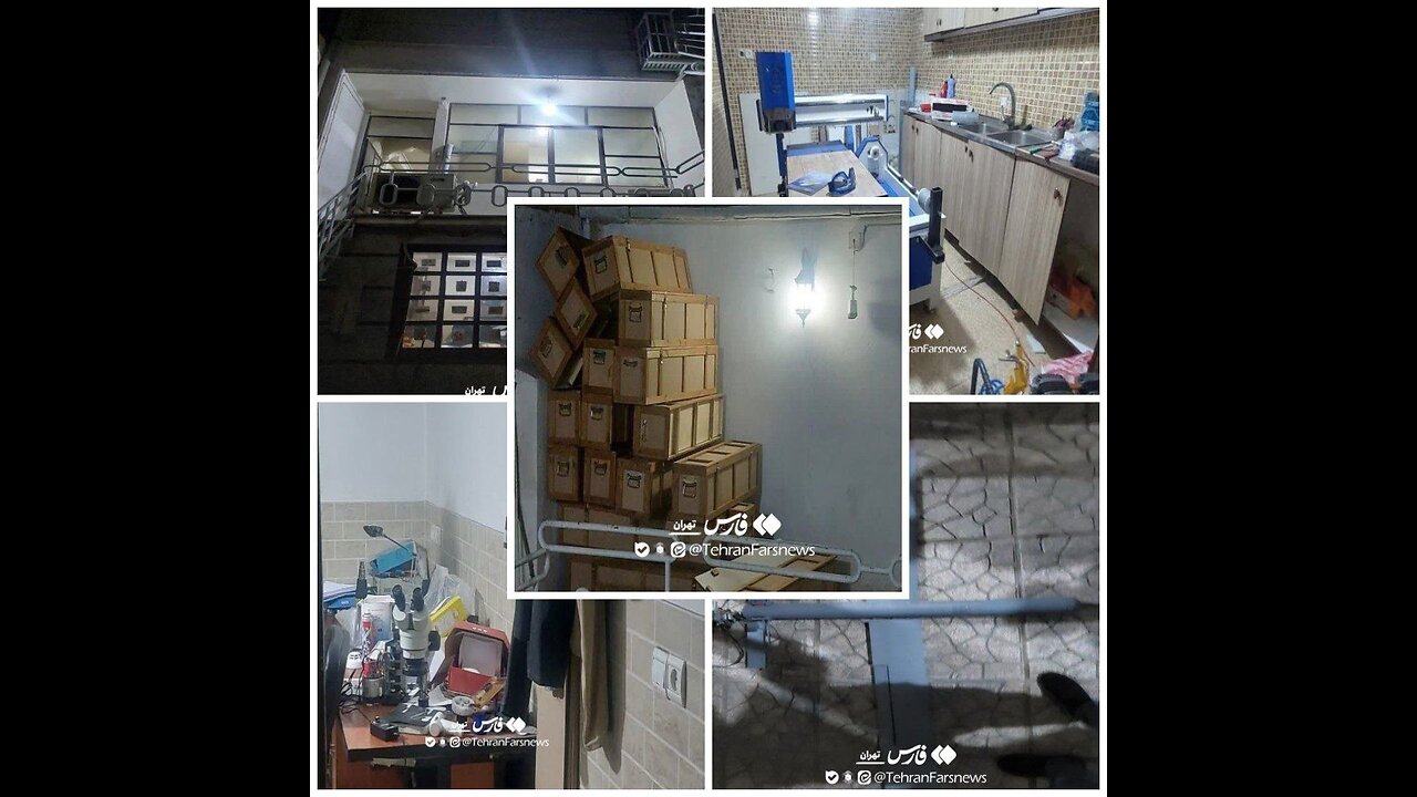Mossad Drone Factory Busted in Tehran by Iranian Intelligence