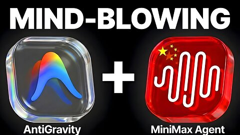 AntiGravity + MiniMax Agent is INSANE! 🤯