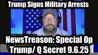 Military Arrests. 9-6-25-AT-12PM-CST-00G-EST #TRUT