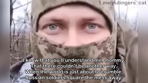 A Russian soldier's poem for his Mother. 💎