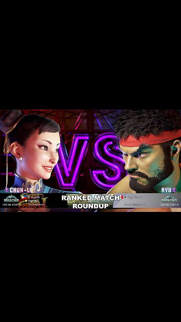 Kuya Kalbo SF6 Ranked Match Roundup. Chun Li Master Rank [Hori Fight Stick]