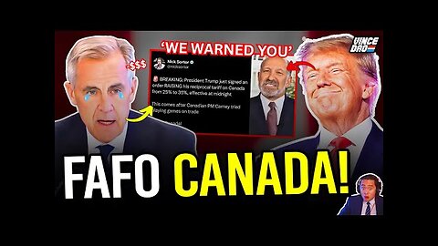 Canadian Leader SHOCKED as Trump RAISES Tariffs After Canada REFUSES to Negotiate on Trade