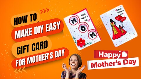 Creative & Easy DIY Gift Cards for Mother’s Day 2025🎨💌 | Step-by-Step✨ | Make Mom Smile 💖