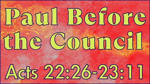 ECF Livestream 07-06-2025 | Acts 22:26-23:11 _ Kevin Salinas | Worship with Kevin Rasmusson