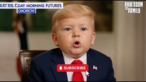 Trump Clears to Air! Baby Interview With Maria Bartiromo - Baby Primetime Parody