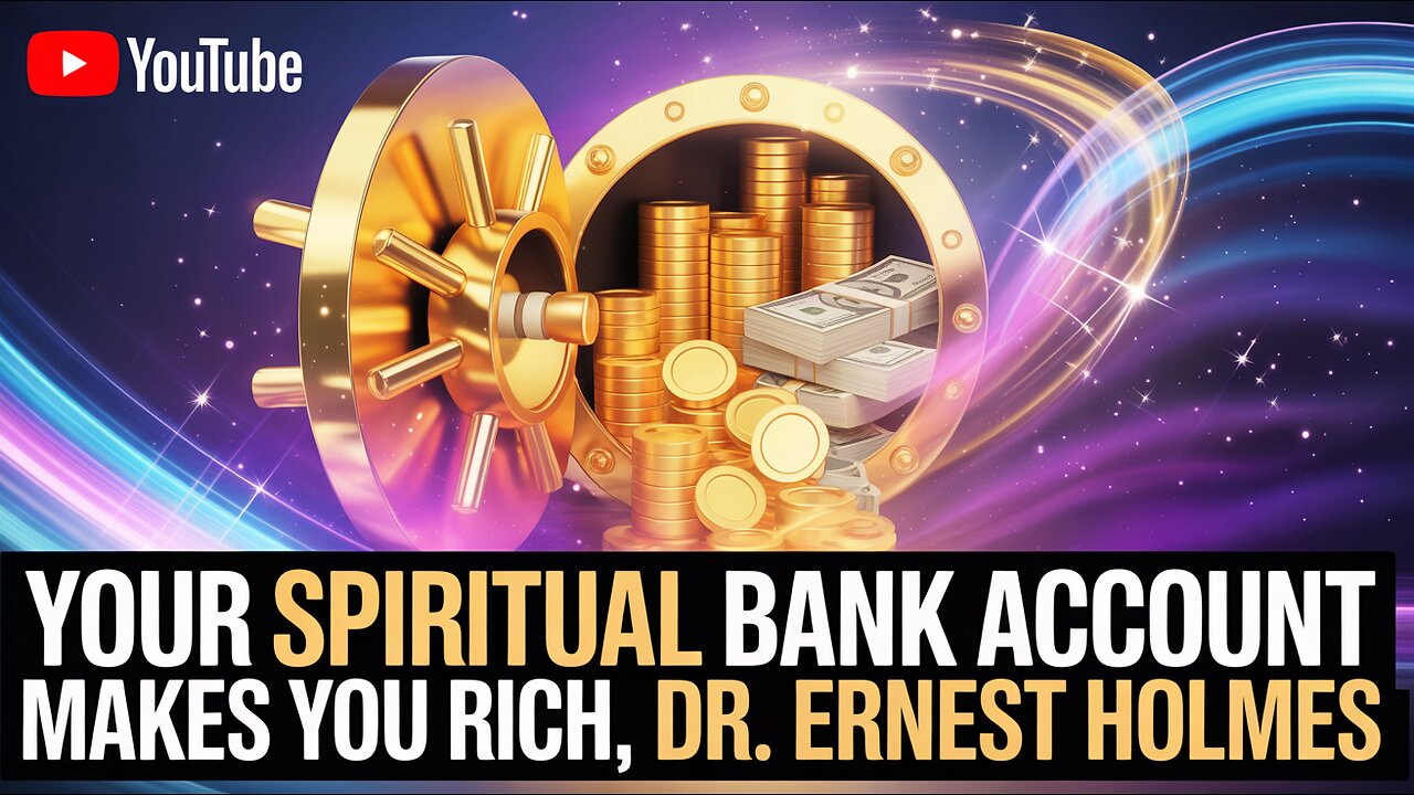 This SECRET Bank Account Makes You RICH Withdraw Daily Dr. Ernest Holmes #Spiritual #Science #Divine