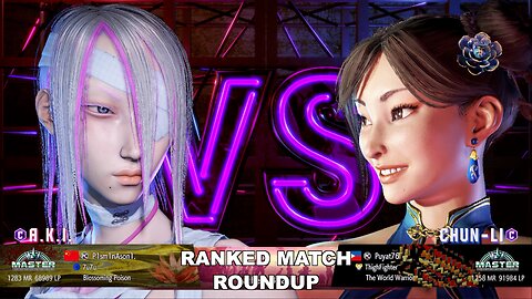 Kuya Kalbo SF6 Ranked Roundup. Chun Li Master Rank [Hori Fight Stick]