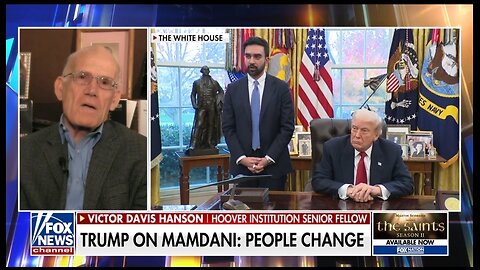 VDH: Far-Left Mamdani Too Beholden to Islamic Wing to Protect Jews