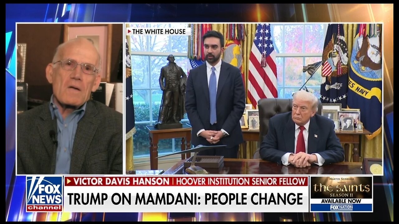 VDH: Far-Left Mamdani Too Beholden to Islamic Wing to Protect Jews