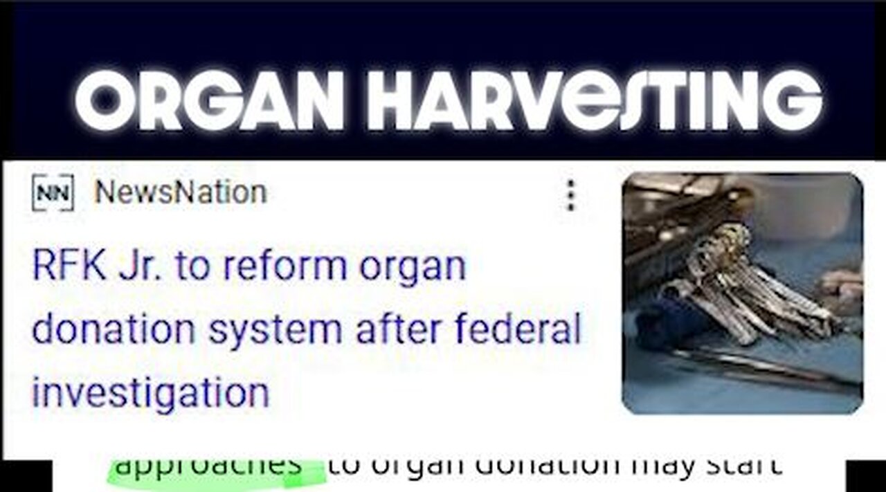 Organ Harvesting
