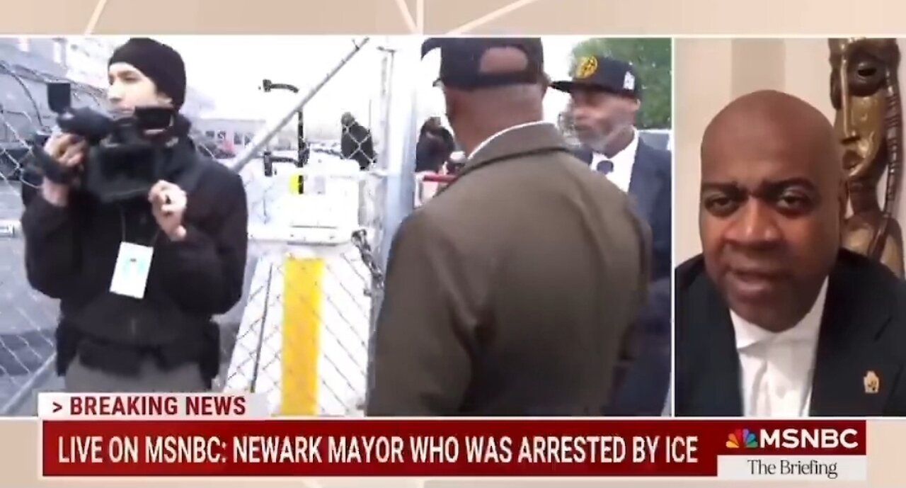 Newark Mayor Claims ICE Targeted Him
