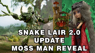 Snake Lair Update and Mastersverse Moss Man Reveal