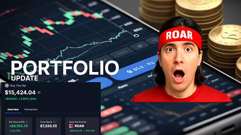 Roaring Kitty Crypto Portfolio Update Week 7: $15,424.04