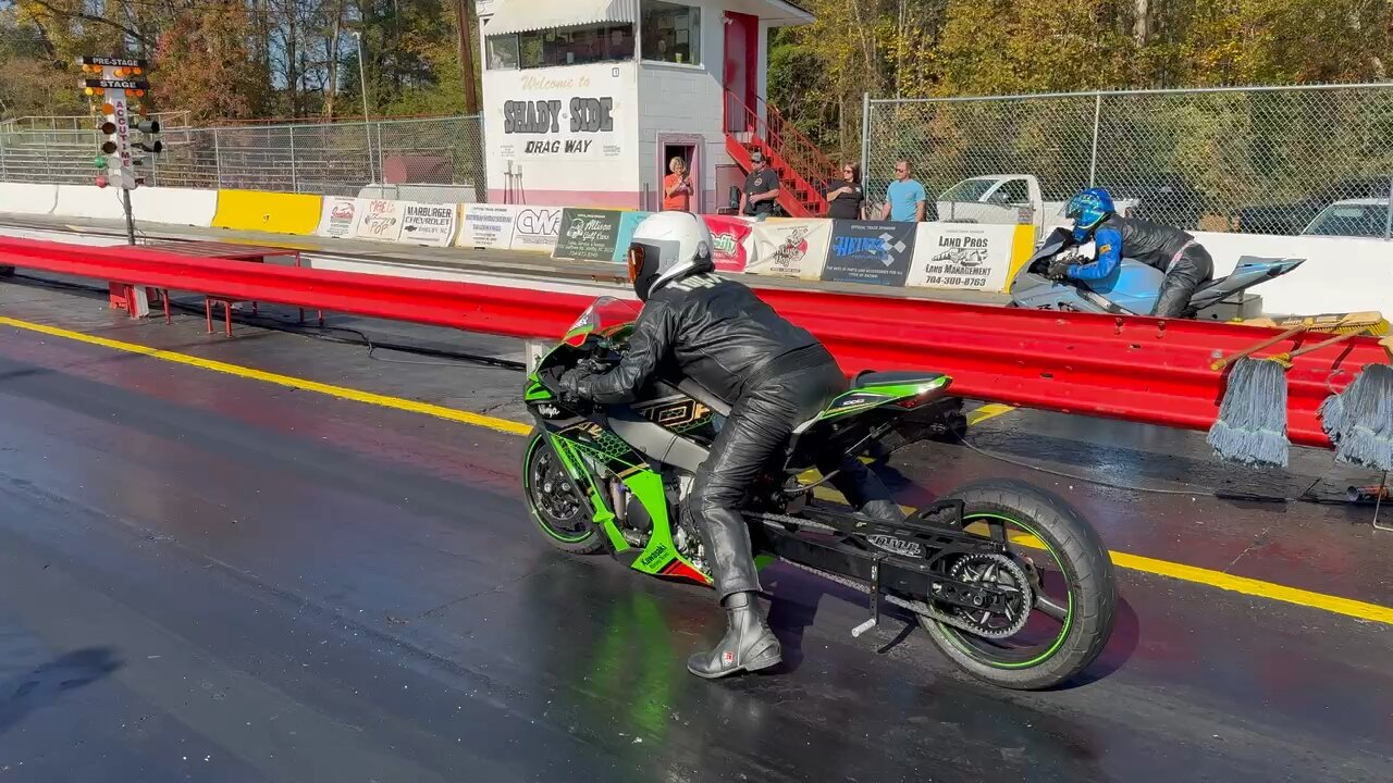 Gen5 zx10r Drag race