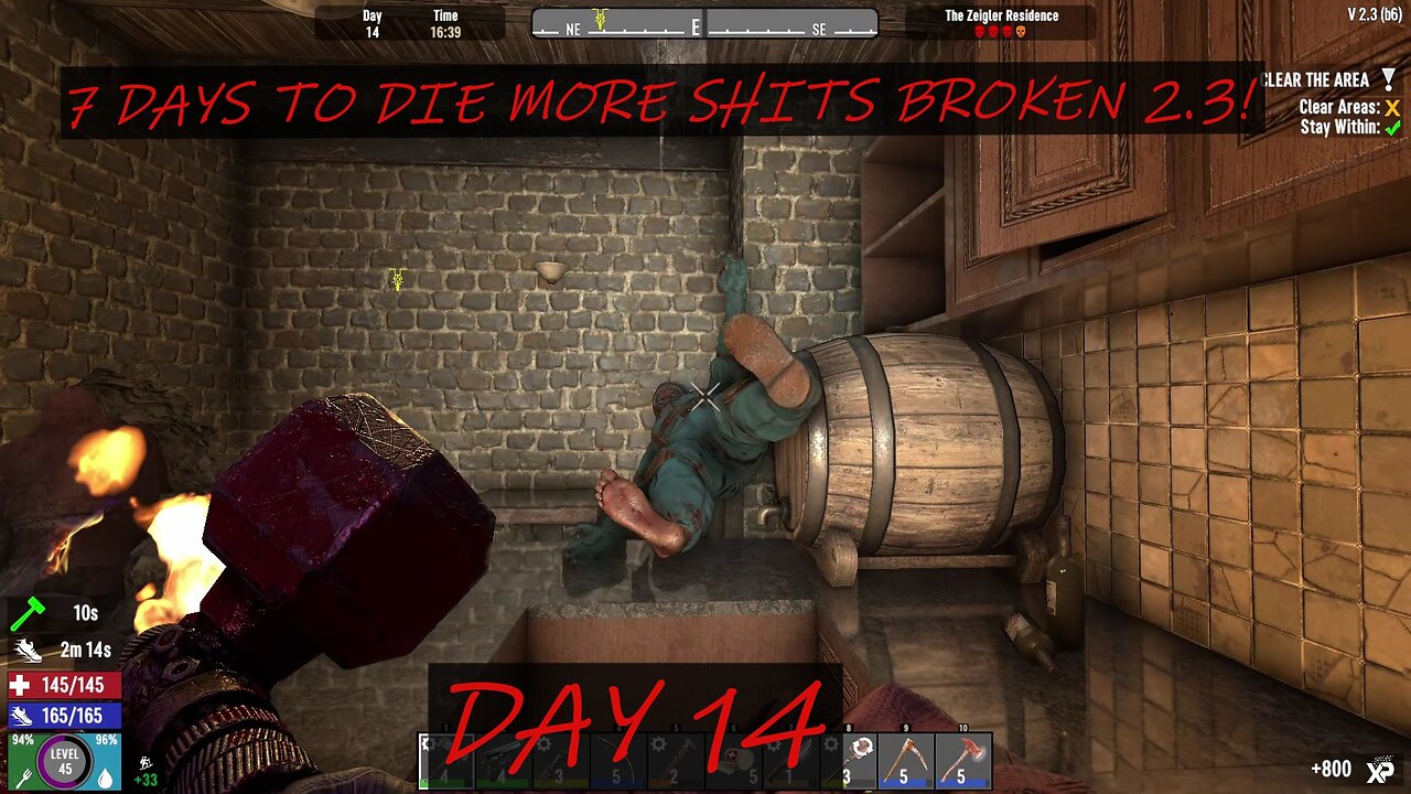 7 DAYS TO DIE MORE SHITS BROKEN 2.3. DAY 14